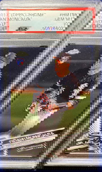 2017 Topps Chrome Yoan Moncada Update