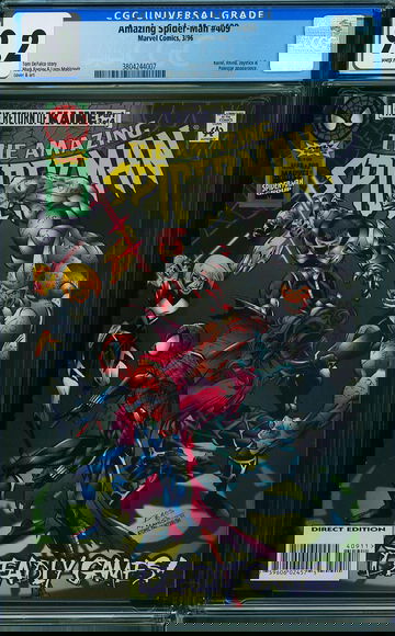 AMAZING SPIDER-MAN #409, CGC 9.2 NM-