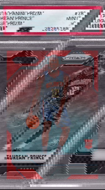 2016-17 panini prizm orange taurean prince   09/49