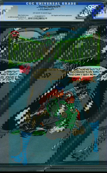 GREEN LANTERN #74, CGC 9.0 VFNM