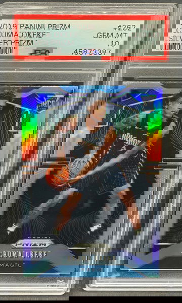 Chuma Okeke 2019 Panini Silver Prizm #262 Rookie PSA 10