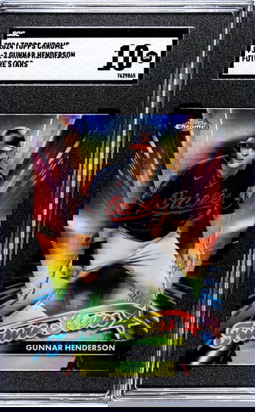 2024 TOPPS GUNNAR HENDERSON CHROME FUTURE STARS #FS-2 SGC 10