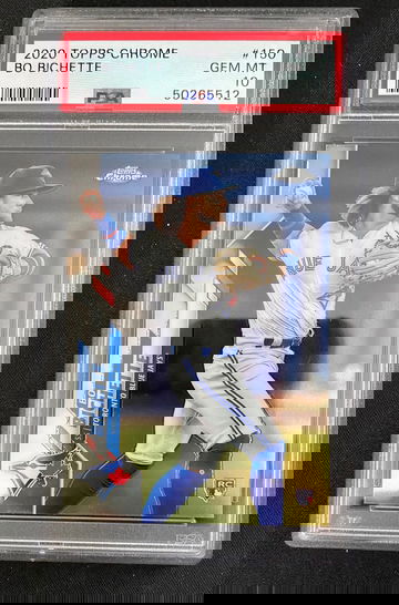 2020 Topps Chrome 150 Bo Bichette PSA 10