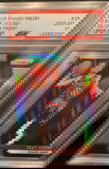 2018 Prizm Silver Trae Young PSA 10