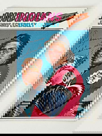 1977 Dennis Eckersley Topps #525 (EX-NM)