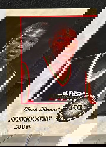 KEVIN DURANT  2006 GTC Glare Trading Card  Rookie Card RC  Rockets Suns 