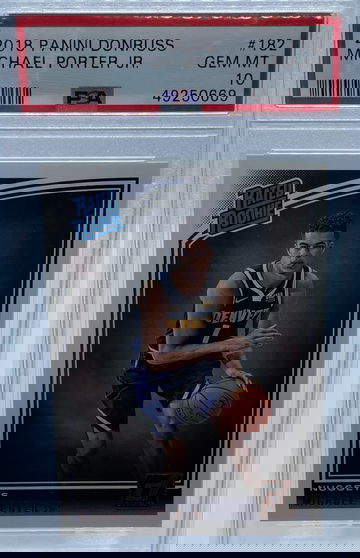 2018 Panini Donruss Michael Porter Jr #182 PSA 10 GEM MINT