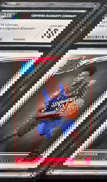 2018 Donruss Rated Rookie Shai Gilgeous-Alexander #162 Gem Mint CGC 10