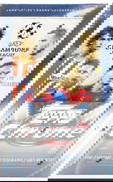 2019-20 Topps UEFA Champions League Chrome Soccer Hobby Box