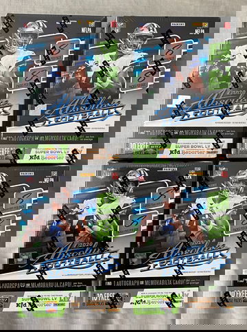 4X 2020 Absolute Football Blaster Boxes