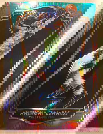 Anthony Edwards RC⚡️2020-21 Select Green White Purple 🔥 TIMBERWOLVES MVP 📈 