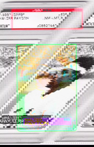 1983 Topps Walter Payton PSA 8 NR-Mt