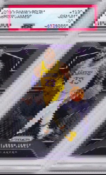 LeBron James 2019 Prizm PSA 10