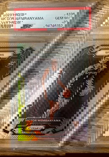 2023 Prizm Silver Victor wembanyama #136 PSA 10 Gem Mint