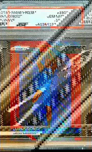 2018 Prizm Ruby Red Wave Luka Doncic #280 PSA 10