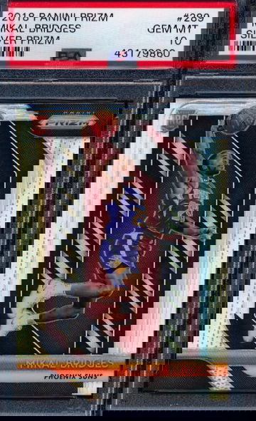 Mikal Bridges 2018 Prizm Silver RC