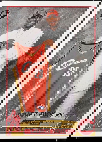 2003 Topps First Edition LeBron James ROOKIE #221 GEM Pack Fresh