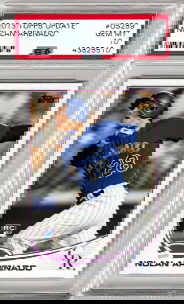 Nolan Arenado 2013 Topps Update Rookie Card RC PSA 10 Gem Mint