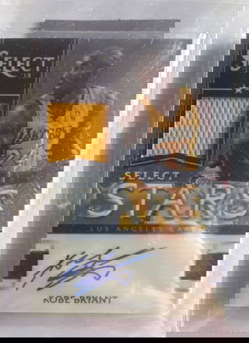 2012 Kobe Bryant Panini Select Stars Autographs