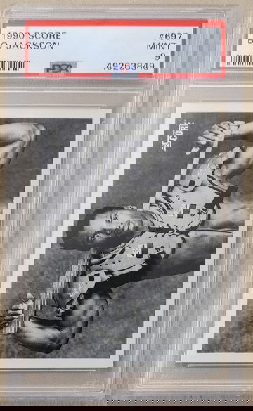 1990 Score Bo Jackson FB/BB PSA 10