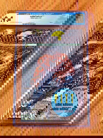 MALIBU SUN #19 CGC 9.4 NM WP 1992 Preview of PITT Dale Keown