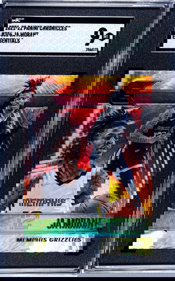 2021-22 Panini Chronicles Essentials #306 Ja Morant - Graded SGC 9 MINT MT.  Wow