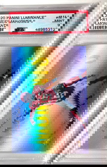 2020 Panini Luminance Patrick Mahomes II Moments PSA 9 Mint