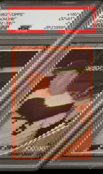 1962 Topps Al Kaline (Green Tint) #150 PSA 6 [BL-2C.32]