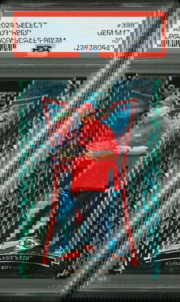 2024 Panini Select Andy Reid Dragon Scale /81 PSA 10