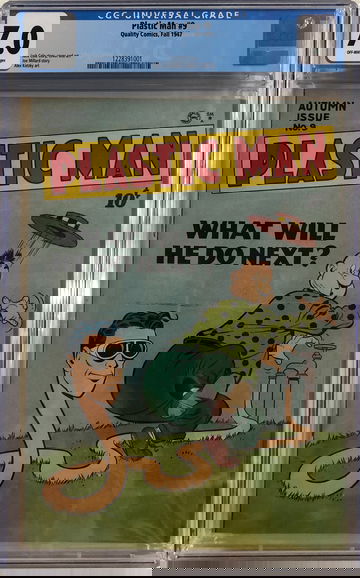 Plastic Man #9-Shipped from Canada