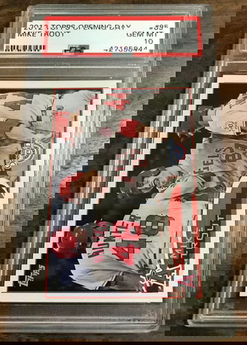 2012 TOPPS OPENING DAY MIKE TROUT PSA 10 GEM MINT