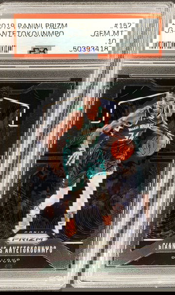 2019 Panini Prizm Giannis Antetokounmpo PSA 10 Gem-Mint