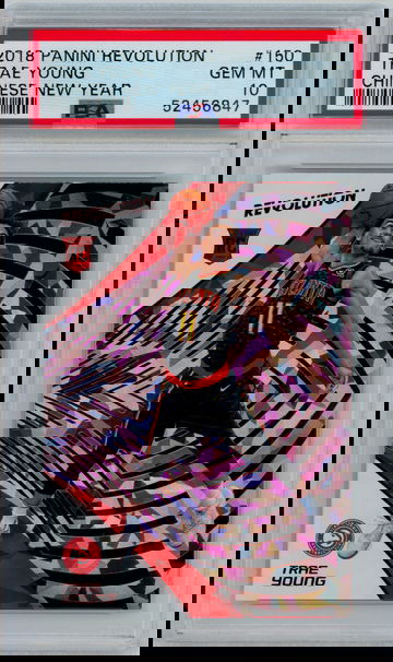 2018 Panini Revolution Chinese New Year Trae Young PSA 10 Gem-Mint