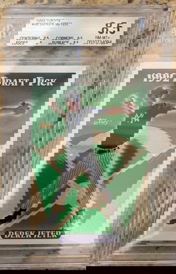 1993 Topps Derek Jeter Rc BGS 8.5