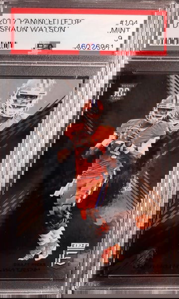 2017 PANINI ELITE DP DESHAUN WATSON ROOKIE RC PSA 9