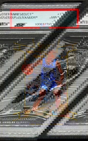 2018 Panini Select Shai Gilgeous-Alexander PSA 9
