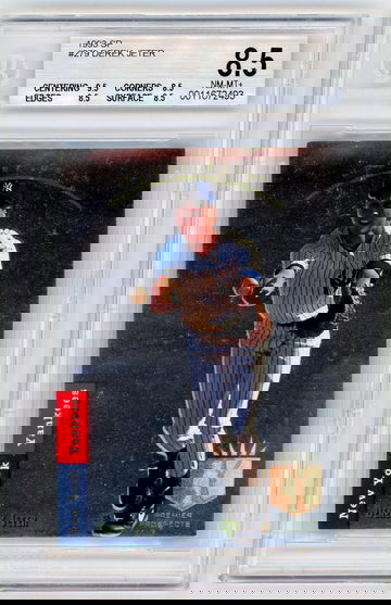 Derek Jeter 1993 SP Foil RC BGS 8.5 (9.5 Centering)