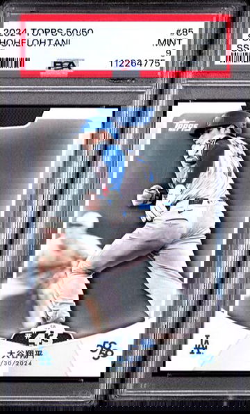 2024 Topps SHOHEI OHTANI 50/50 #85 Stolen Base #43 Kanji SSP PSA 9