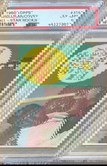 1960 Topps Willie McCovey PSA 6