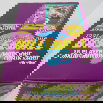 1991 Score Series 2 Baseball Wax Box