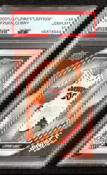 Stephen Curry 2009-10 Upper Deck Draft Edition RC #34 Rookie GEM MINT PSA 10