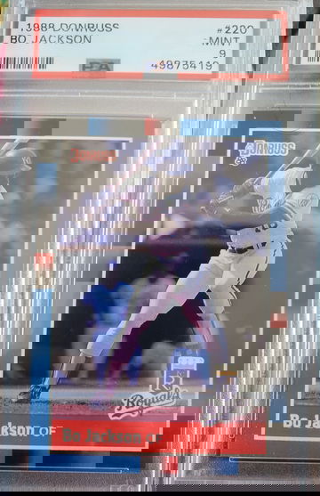 1988 Donruss Bo Jackson PSA 9