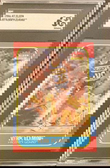 1986-87 Fleer Basketball Card #33 Vern Fleming - Graded SGC 6 EX NM - Very Nice