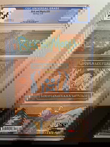Rick and Morty 20 11/16 Oni Press CGC 9.6