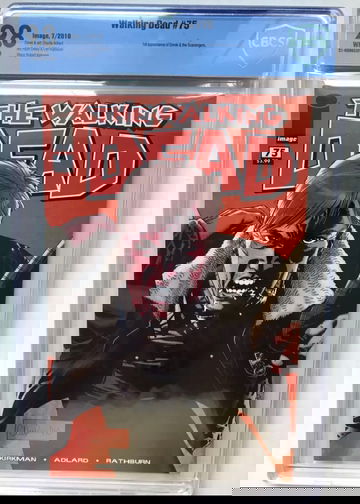 The Walking Dead #75 CBCS 9.8 NM / MINT 1st Rick Grimes 2000 Image Skybound X