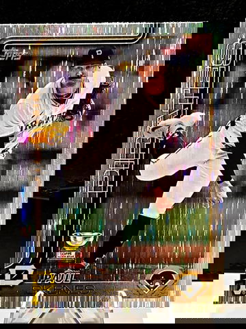 Paul Skenes - 2025 Topps Series 1 #98 Meijer Exclusive Tinsel Pirates Rookie Cup