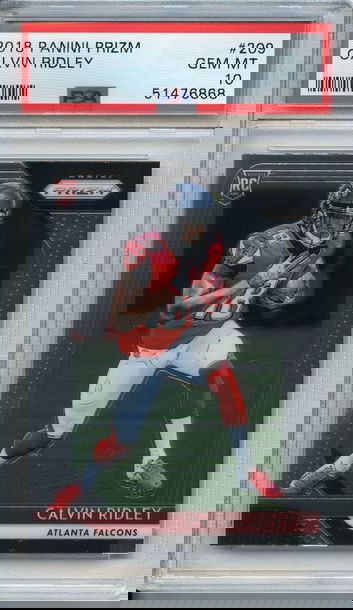 Calvin Ridley 2018 Prizm Rookie PSA 10 (868)