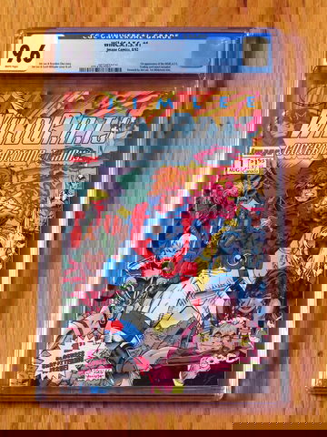 WILDC.A.T.S. #1 CGC 9.6 NM+ WP 1992 Jim Lee 1st Wildstorm Wildcats Grifter key