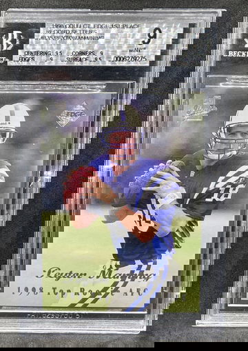 1998 Collectors Edge Peyton Manning BGS 9