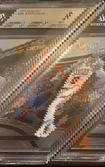 2017-18 Jayson Tatum Select Courtside BGS 9 RC Rookie #256